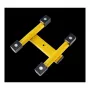Synergy 21 LED Budowlana lampa akumulatorowa 10W z dodatkowymi stopkami magnetycznymi