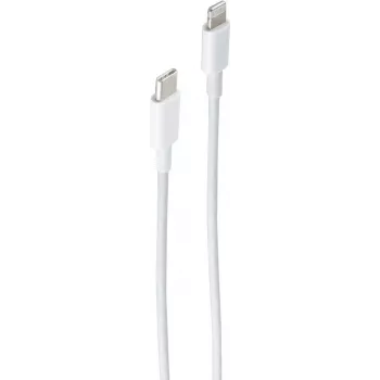 Kabel Lightning ShiverPeaks BS14-13050 0,5 m biały