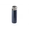 Kubek termiczny Leifheit 03275 600 ml stal nierdzewna, podwójna ścianka, szczelny, otwierany jedną ręką, uchwyt, czarny/niebieski