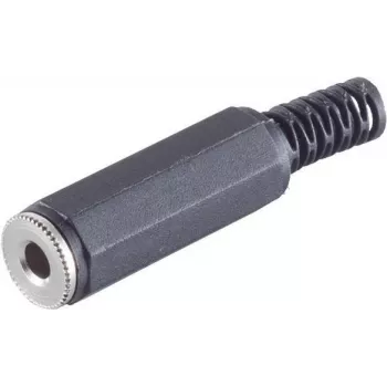 3.5 mm wtyk stereo ShiverPeaks 22220516 z obudową z tworzywa