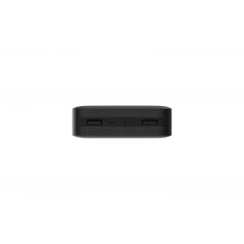 Xiaomi Mi 20000mAh Redmi Power Bank: 2 porty USB-A, szybkie ładowanie dwóch urządzeń jednocześnie, podwójne wejście Micro-USB/USB-C, przenośna ładowarka do telefonów