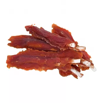 PETITTO Duck Breast Kebab przysmaki dla psa, funkcjonalne stałe przekąski, 500 g, 67% białka, bezglutenowe i bez konserwantów