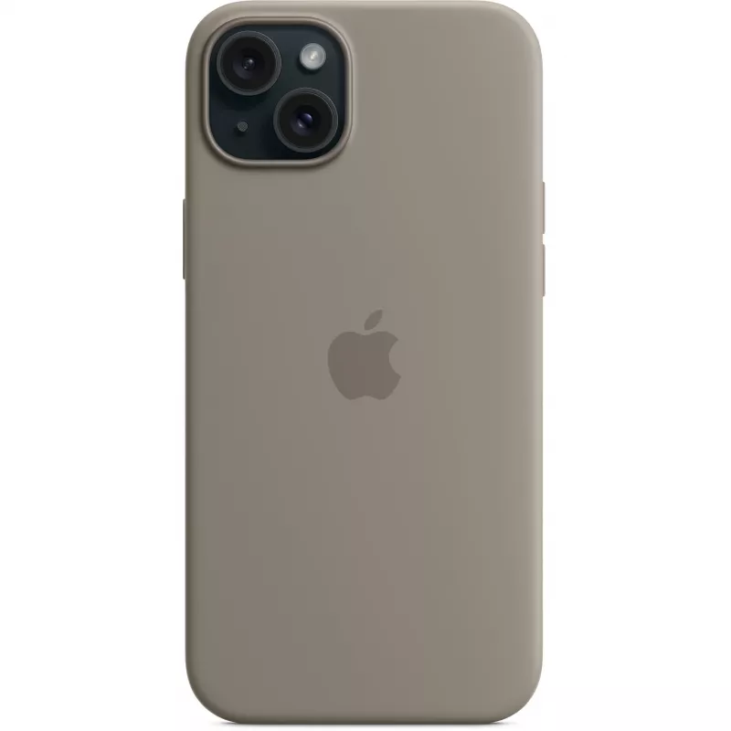 Silicone etui Apple iPhone 15 Plus MagSafe Clay Cover