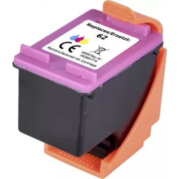 Renkforce zamiennik tuszu HP 62 (C2P06AE) kompatybilny cyjan, magenta, żółty RF-I-HP62CMY RF-5705432 (RF-5705432)