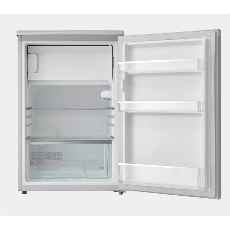 Wolnostojąca lodówka Midea MDRD168FGE01 — 113L (chłodziarka 97L, zamrażarka 16L), 84,5 cm, biała