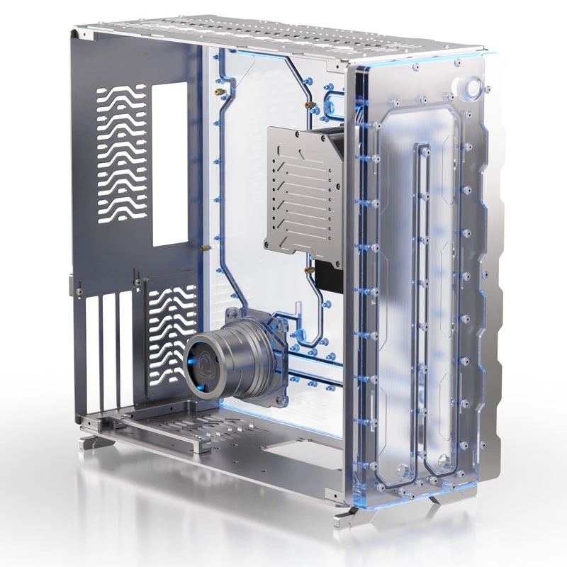Distro Plate Triton Wraith 2.0 Elite — płyta dystrybucyjna, srebrne wykończenie