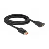 Przedłużacz kabla DisplayPort do montażu panelowego DeLOCK 87098 8K 60 Hz 3 m