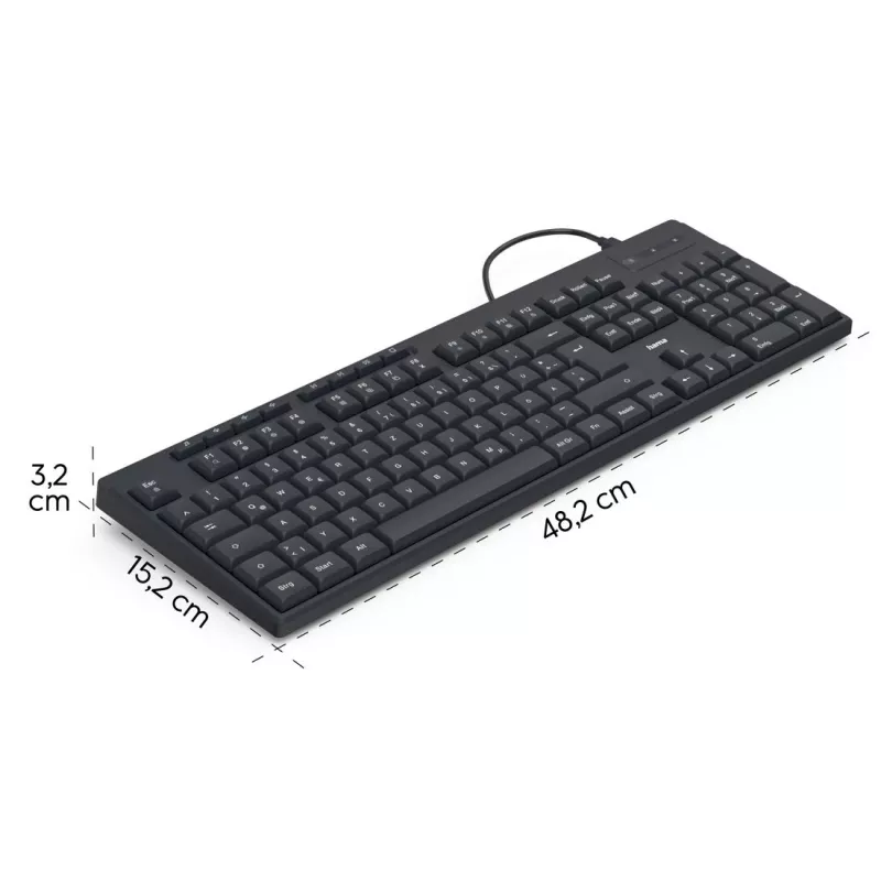 HAMA CK-200 czarny kabel 2 m – U8173052