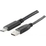 Kabel USB ShiverPeaks BS77143-3.0 3m USB C USB A Czarny