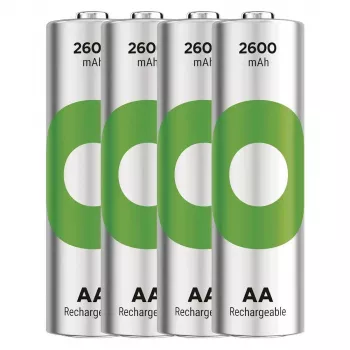 Baterie R6/AA NI-MH 2 600mAh blister 4 szt.