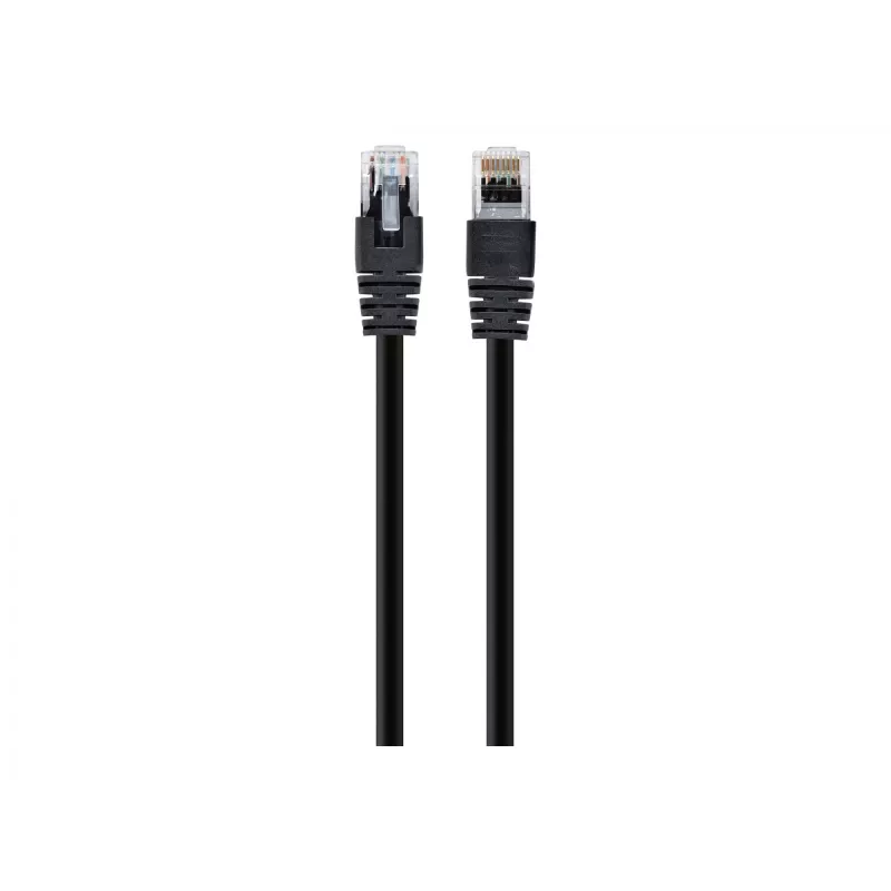 Kabel krosowy CAT5E UTP 7,5M/CZARNY PP12-7.5M/BK GEMBIRD
