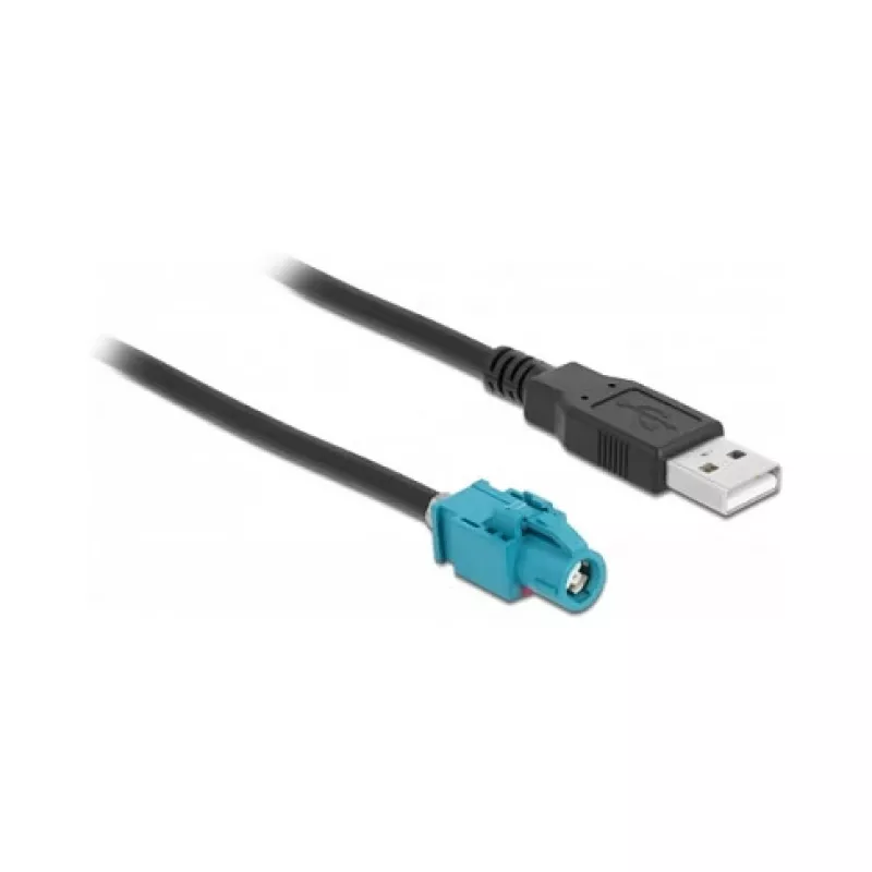 HSD Z kabel Female to USB 2.0 Type-A Male 1m DeLOCK