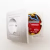 Inteligentny włącznik Shelly 1PM Gen4 — bezprzewodowy, 110–240 V AC, maks. 240 V, pomiar mocy, 16 A, 42×16×37 mm