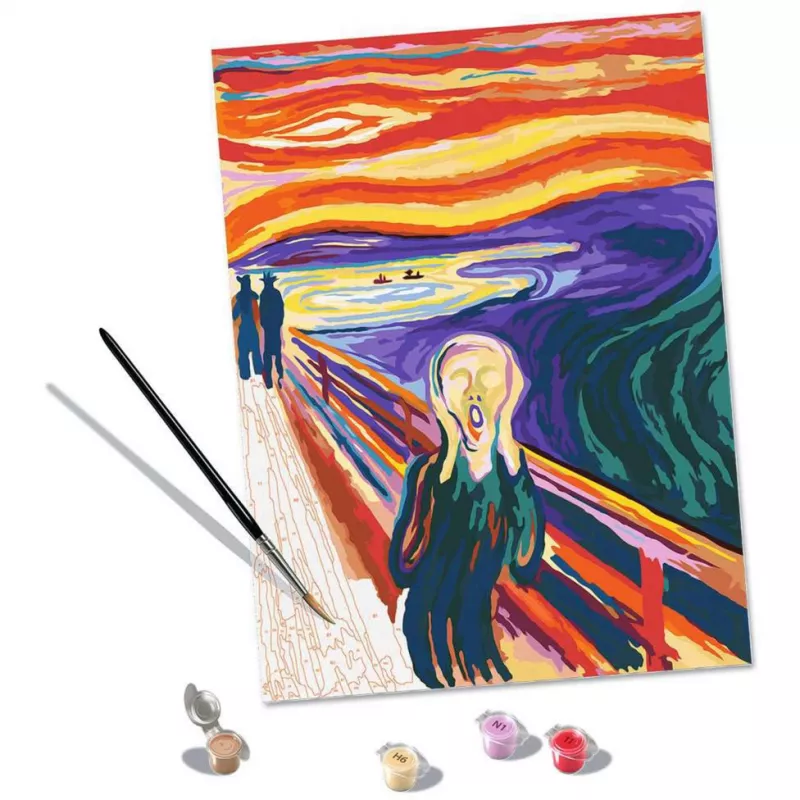 CreArt ART Collection - Munch: Der Schrei, Malowanie