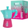 Kawiarka Bialetti 0005393 Aluminium niebieski Pink