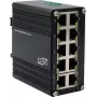 Przełącznik sieciowy Exsys EX-62025 10-portowy 10/100/1000 Mbps, zasilanie 12–48 VDC