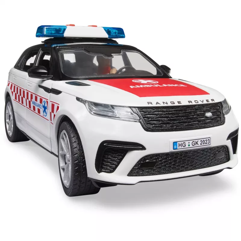 Pojazd Range Rover Velar Fire Engine z figurką