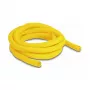DeLOCK pleciony rękaw samozamykalny, odporny na wysoką temperaturę, 2 m x 10 mm, żółty