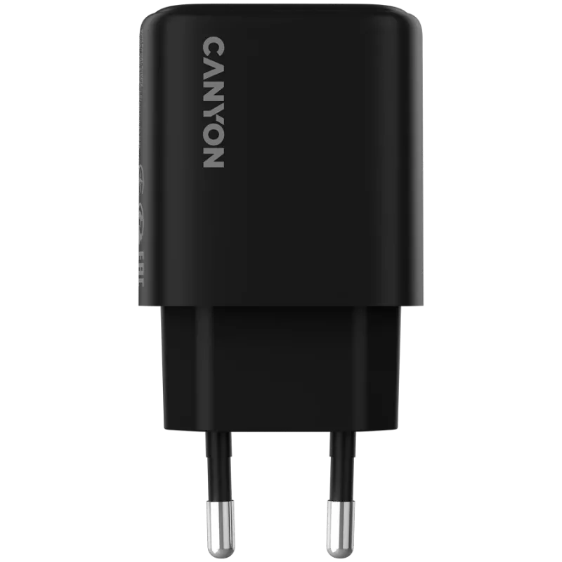 Ładowarka CANYON OnCharge 200 20W 1xPD EU Czarny