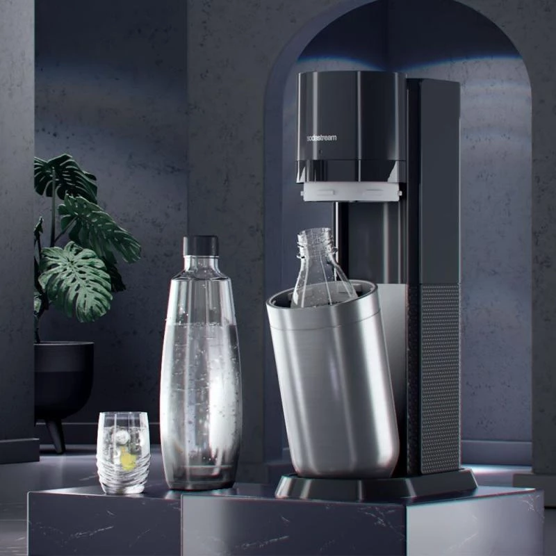 Soda Maker SodaStream DUO Czarny Stainless Steel