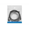 Kabel zasilający LANBERG CA-C13C-11CC-0050-BK — 5 m, złącze C13 do CEE7/7, kątowe C13