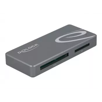 Czytnik kart DeLOCK USB Type-C dla CFast SD + Hub USB