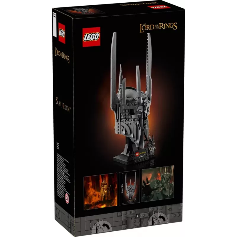 LEGO ICONS 11373 Władca Pierścieni: Hełm Saurona