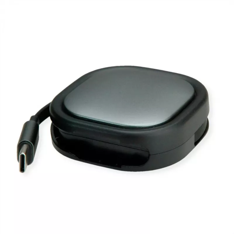 ROLINE USB2.0 zwijany kabel C-C ST/ST 1,2 m – kabel – cyfrowy/dane (11.02.8420)