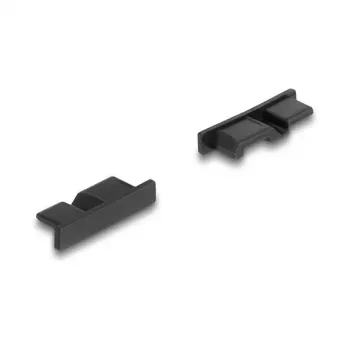 DeLOCK 64243 zaślepka ochronna gniazda USB Micro-B czarna 10 szt.