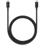 Satechi ST-YTB100K Kabel Thunderbolt 1 m 40 Gbit/s Czarny