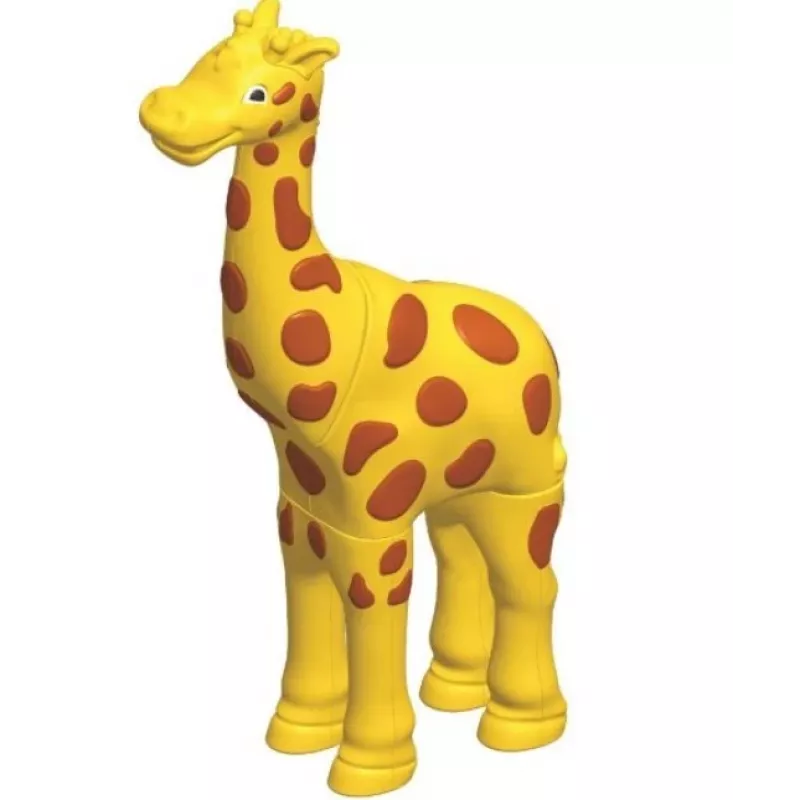 Zabawka dla niemowląt MALIK Magnetic Mini Animals Jungle model 62323 — zestaw magnetycznych figurek zwierząt