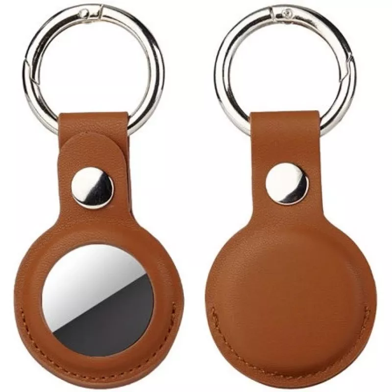 4smarts Zestaw - Etui na Airtag - Metal, poliuretan-skóra ekologiczna