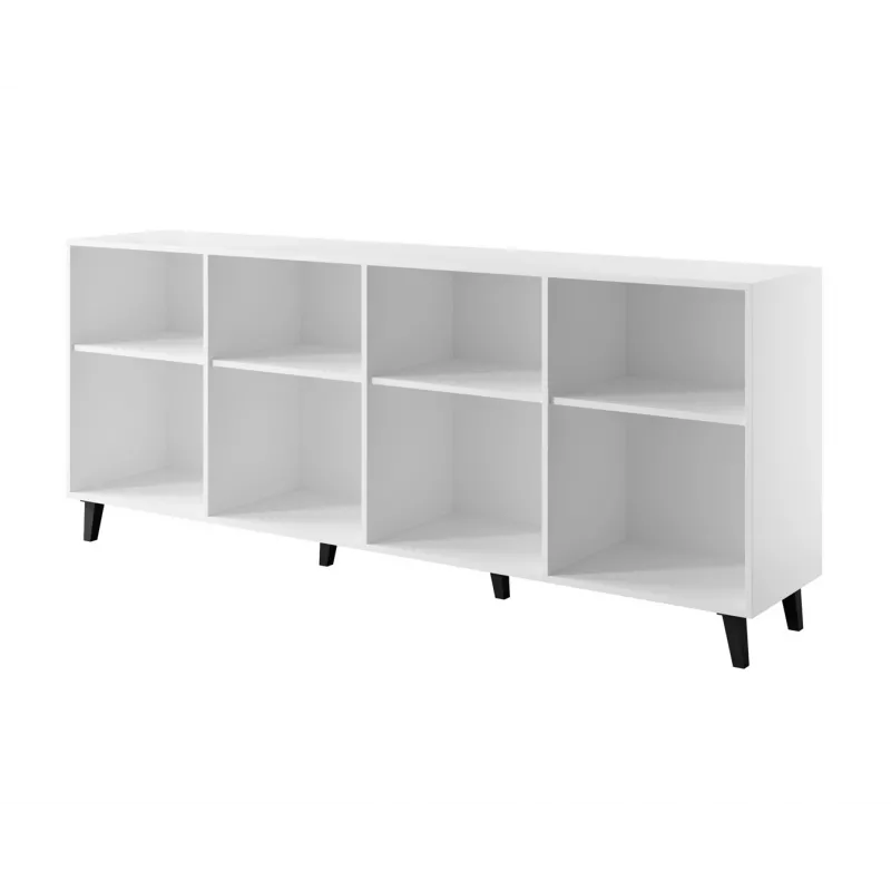 BARI komoda 200x42x82 biały matowy