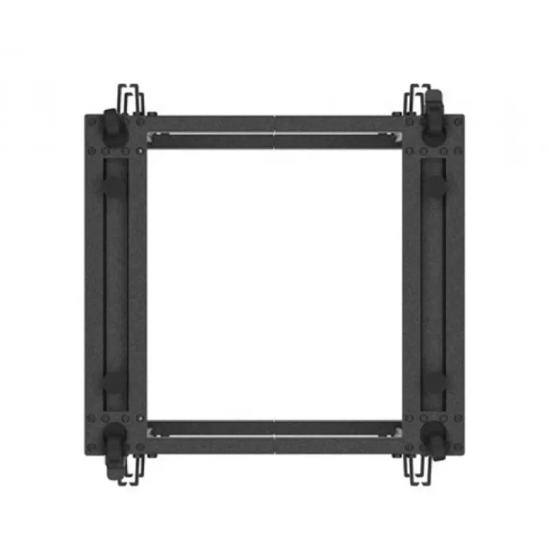 Stojący stelaż Lanberg OR01-6115-B 15U Czarny 600 kg nośność