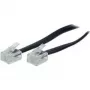 S/CONN 10m RJ11 czarny przezroczysty kabel TC 70090 / 50319 ShiverPeaks