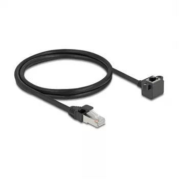 Kabel sieciowy DeLOCK 81097 RJ-45 Cat6 1 m Czarny