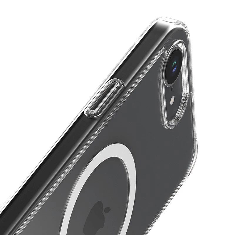 Crong przezroczyste etui MagSafe do iPhone 16e — przezroczysta osłona ochronna, kompatybilne z MagSafe