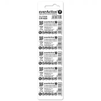 Bateria litowa mini everActive CR1620 5 szt.