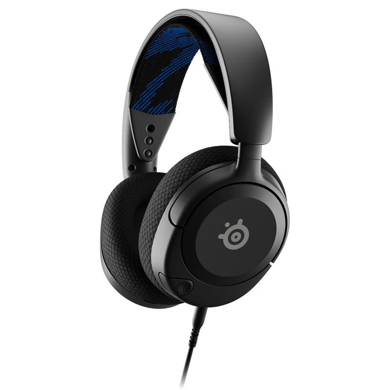 Słuchawki SteelSeries Arctis Nova 1P, przewodowe, nauszne, gamingowe, czarne