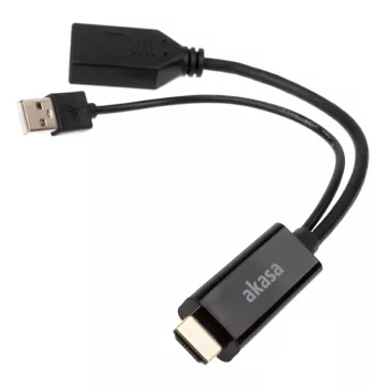 adapter kablowya HDMI na DisplayPort Akasa AK-CBHD24-25BK
