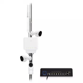 Ubiquiti UniFi Switch Flex (zestaw 3 szt.) Zarządzany przełącznik L2 Gigabit Ethernet (10/100/1000) Power over Ethernet (PoE) Biały