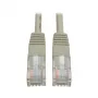 Tripp Lite N002-001-GY Kabel sieciowy szary 0,30 m Cat5e U/UTP (UTP) (N002-001-GY)