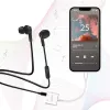 LogiLink Adapter audio USB-C USB-C/M na 2x USB-C/F 60W PD biały