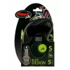 FLEXI Czarny Design S - smycz automatyczna - 5 m