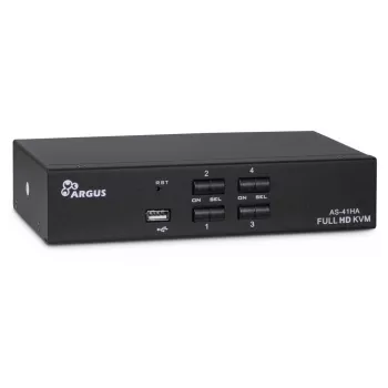 Przełącznik KVM Inter-Tech AS-41HA HDMI