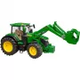 Ciągnik BRUDER John Deere 7R 350 zabawka — ABS, wiek 3+