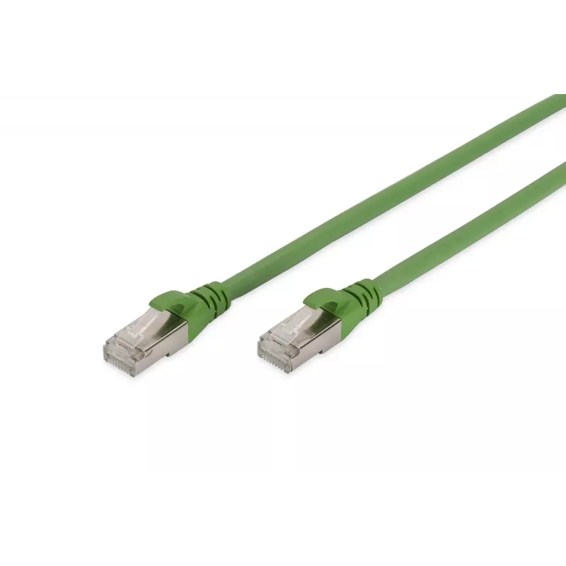 Kabel sieciowy Digitus CAT 6A S/FTP RJ-45 3m Zielony