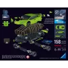 Puzzle 3D 158 elementów Lamborghini Huracan EVO zielony
