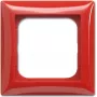 Busch-Jaeger 1725-0-1556. Produktfarbe: Rot, Design: Schraubenlos (1725-0-1556)