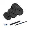 REBEL ACTIVE Regulowany hantel bitumiczny z łącznikiem 1x20kg